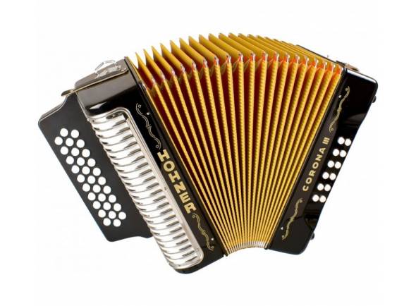 Hohner Corona III GCF Preto Hohner Corona III GCF Preto